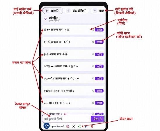 स्टाइलिश नेम जनरेटर का इस्तेमाल कैसे करें